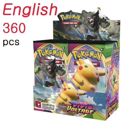 360-piece box of English Pokémon Cards