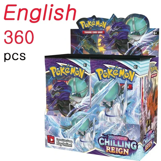 360-piece box of English Pokémon Cards