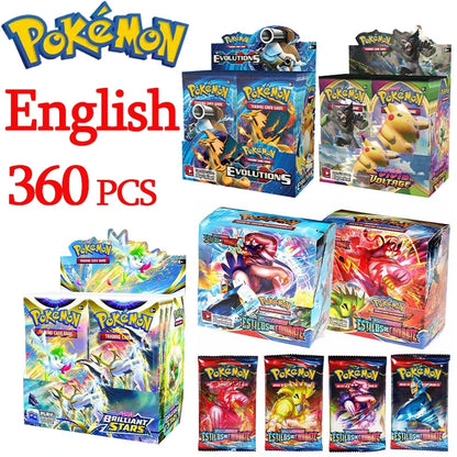 360-piece box of English Pokémon Cards