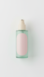 Daily hydrating cream pump bottle