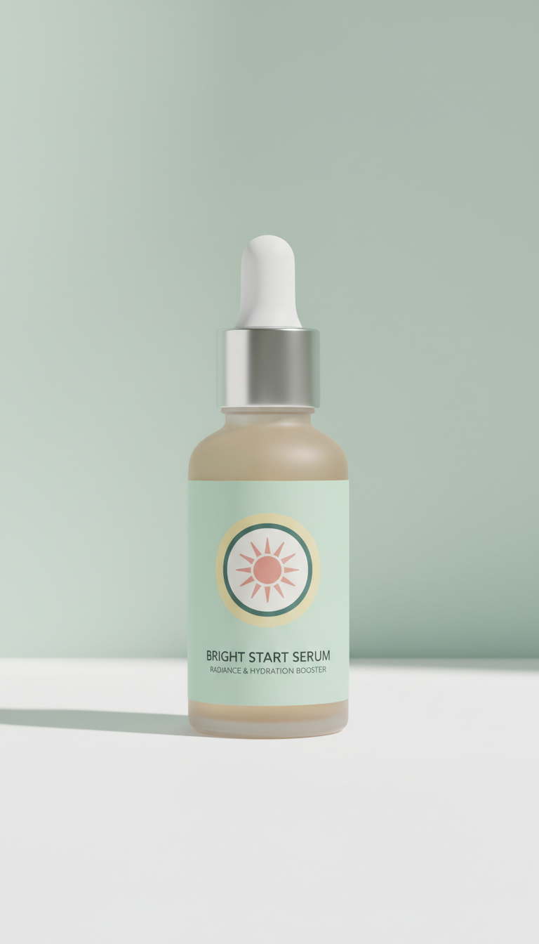Bright start serum dropper bottle