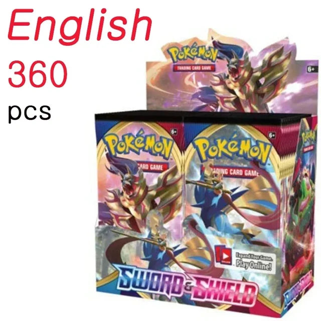 360-piece box of English Pokémon Cards